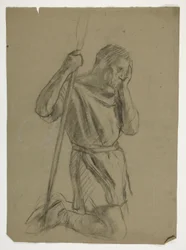 Figuurstudie voor Koning Arthur