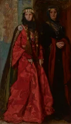 Goneril en Regan, King Lear, Act I, Scene I