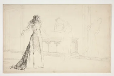 Juliet in de hal, uit Romeo en Juliet