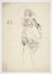 La Pucelle (studie voor .1181) - Act III, Scene II, Koning Hendrik VI (Deel I)