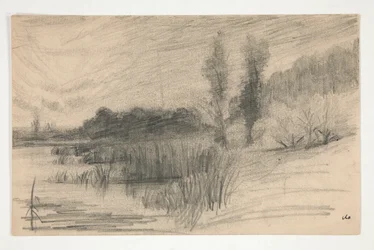 Landschap bij water