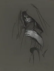 Maria, de vrouw van Cleophas, studie voor De drie Maria