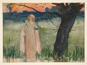 Ophelia bij de beek - Act IV, Scene VII, Hamlet