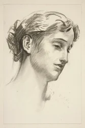 Portret van een jonge vrouw