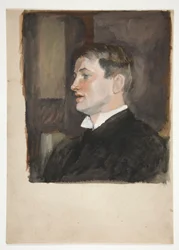 Portret van een jonge man (onbekende zitter)