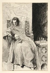 Schets voor King John, uit King John
