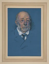 Studie. Oudere man voor kroning