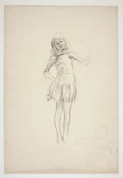 Studie voor Puck, uit Een Midzomernachtsdroom