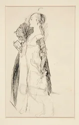 Studie voor De Opvoeding van Isabella