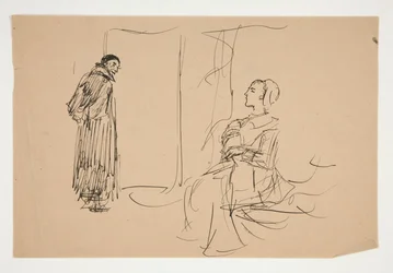 Studie voor The Scarlet Letter