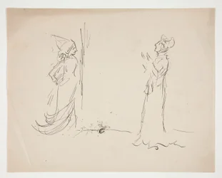 Studie van Twee Figuren, uit Liefde