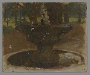 Studie van een Fontein