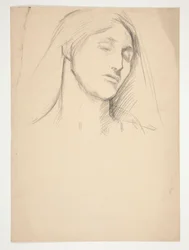 Studie van een vrouw