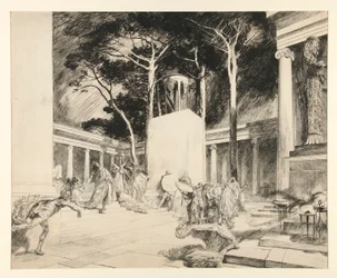 Het Orakel Getart, Act III, Scene ii, De Winter