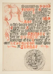 Titelpaginaontwerp, Scribner