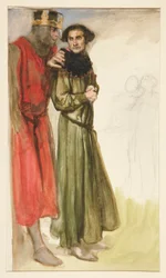 Onbekende Shakespeare scène (twee mannen)