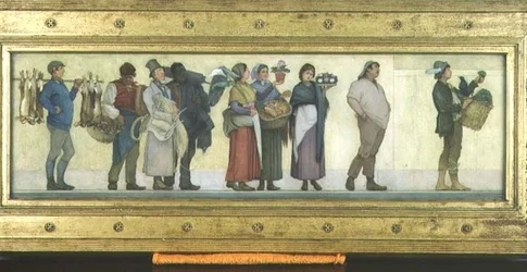 Straatkreten in Londen