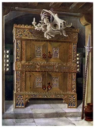 Laat-gotische kast, 1910