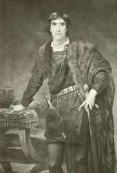 Mr Henry Irving als Hamlet (gravure)