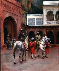 Indiase prins, paleis van Agra