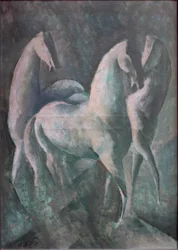 Drie paarden