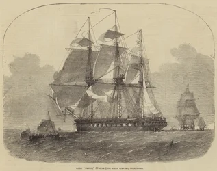 HMS Nankin, 50 Kanonnen, Eerwaarde Keith Stewart, Commandant
