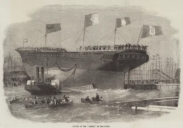 Lancering van de Torino, bij Blackwall