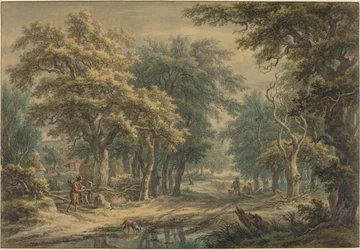 Bij Donderen, in de bossen van Drenthe