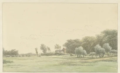 Landschap in de omgeving van Wageningen