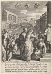 Verschijning van drie Dominicanen