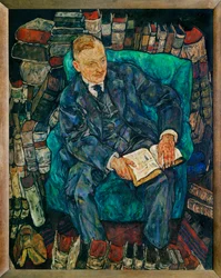 Bildnis Dr. Hugo Koller ... (schilderij op doek)
