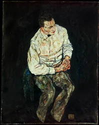 Portret van Karl Gruenwald [Portret Karl Gruenwald] ...