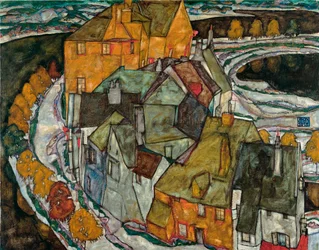 Crescent van huizen II (Eilandstad)