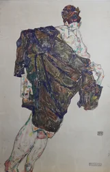 Figuur met mantel, 1913
