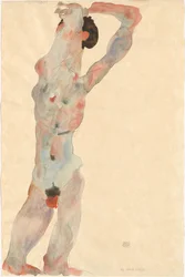 Mannelijk naakt, 1912