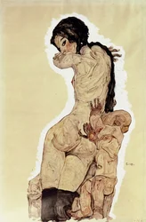 Moeder en kind, 1910
