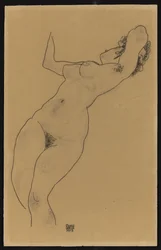 Liggend naakt, 1918