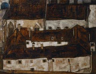 Stad Stein II (olieverf op doek)