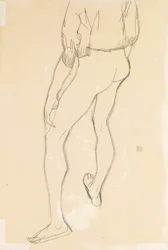 Staande Mannelijke Naakt, 1913
