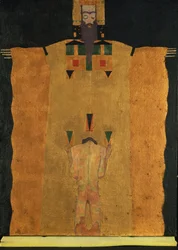 Voor God de Vader Knielende Jongeling, 1908