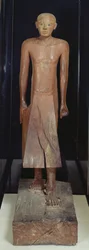 Statuette van Nakhti, kanselier tijdens het bewind van Sesostris I (ca. 1956-ca. 1911 v.Chr.) uit Assiut, Middenrijk, ca. 1934-1898 v.Chr.