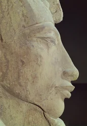 Buste van Amenophis IV (Akhenaten) (detail)