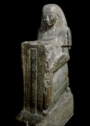 Egyptische antiquiteit: Ptahmose (of Ptahmes, Ptahmosis), opzichter van farao Amenhotep III (of Amenophis) 1390-1352 v.Chr. 18e dynastie