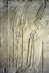 Egyptische oudheid: hiërogliefen. Graf van Kherouef (TT192) (18e dynastie)