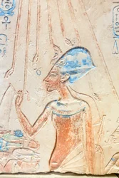 Gevel van een heiligdom, detail
