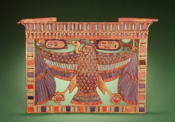 Pectoraal versierd met de gier van Opper-Egypte, uit het graf van Toetanchamon