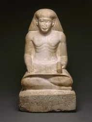 Schrijverstandbeeld van Amunhotep, zoon van Nebiry