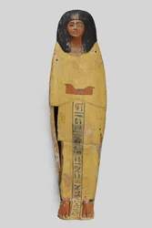 Kist van Prins Amenemhat (hout, verf, stucwerk)