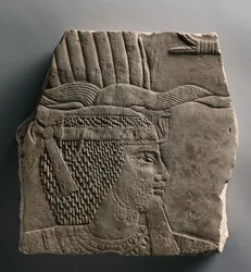 Reliëf van een koning, 664-525 v.Chr.