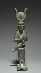 Statuette van Isis en Horus, 664-30 v.Chr.
